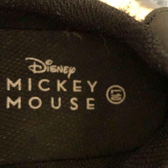 Disney Silver Metallic Sneakers with Black Mouse Ears - Picture 10 of 14